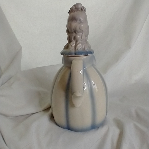 Old E R Erphila Germany lady teapot/pitcher. - Picture 3 of 15